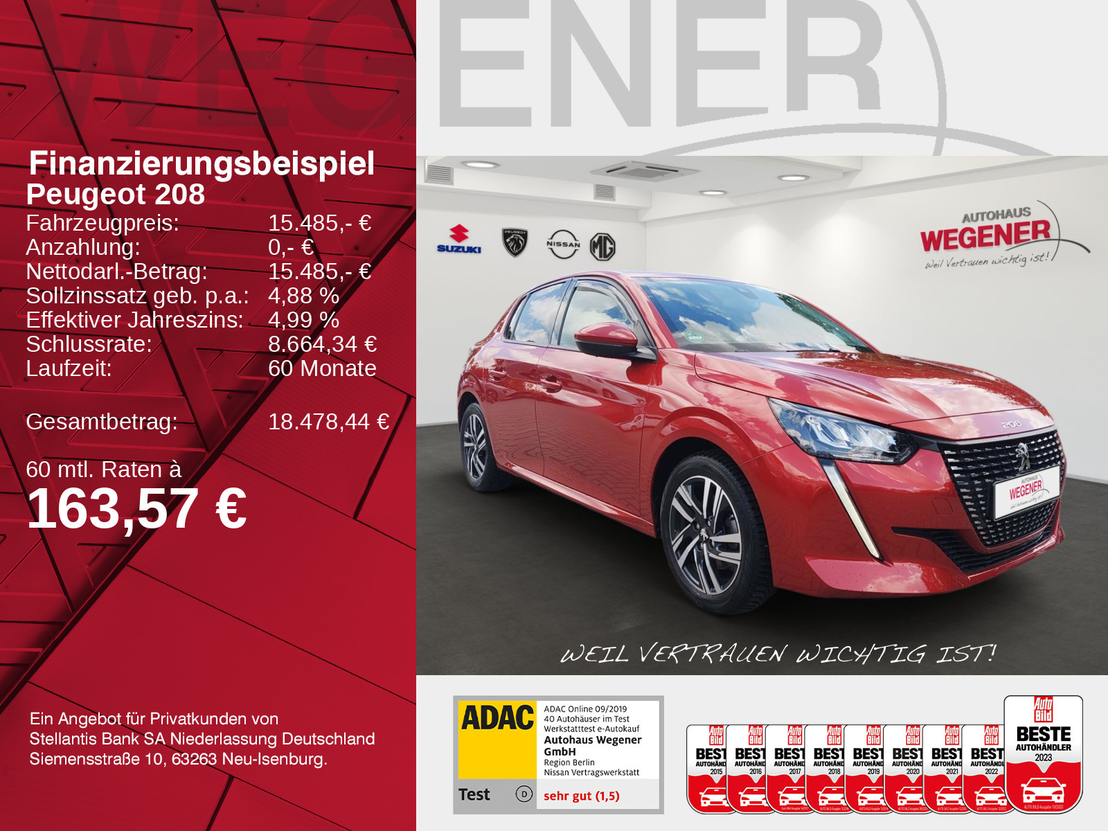 Peugeot 208 1.2 AllurePack PureTech100 Automatik*LED*CAM