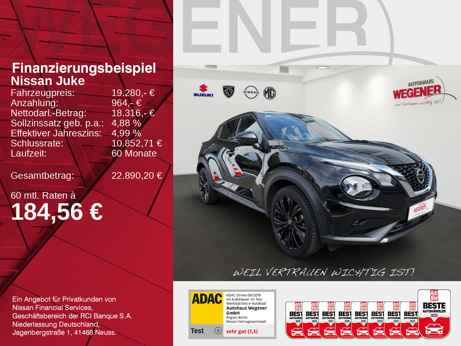 Nissan JUKE 1.0 AT ENIGMA / KAMERA / ALLWETTER / LED