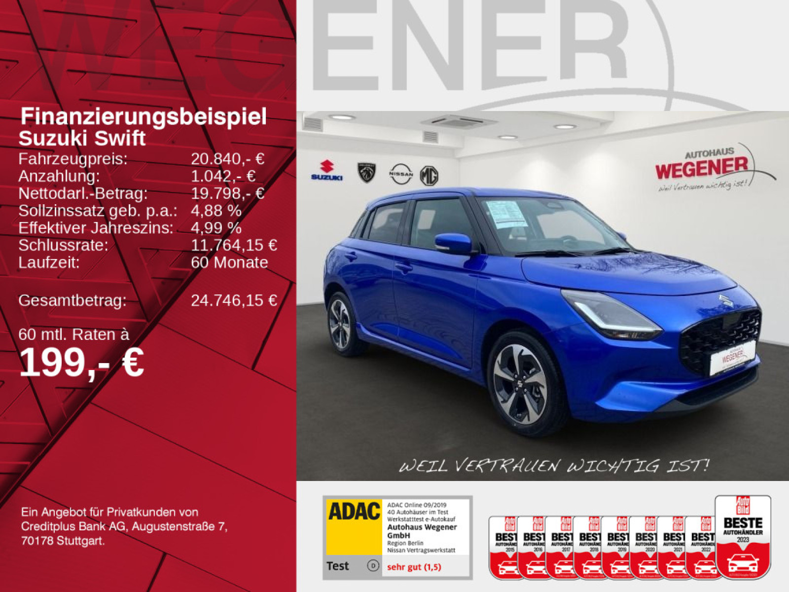 Suzuki Swift Comfort+ Hybrid AT - SHZ CAM ACC CarPlay