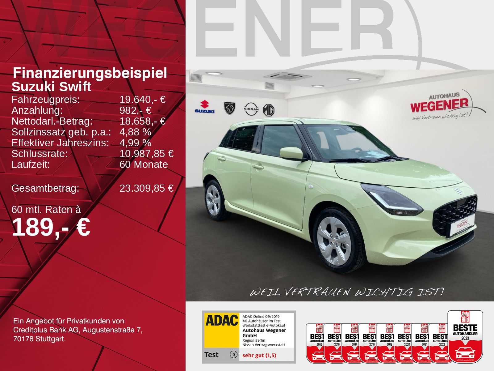 Suzuki SWIFT COMFORT HYBRID